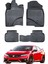 Honda Civic 2017-2020 (Fc5) Uyumlu Araca Özel Lüx 3D Paspas 1