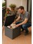 Sandık 120 Lt Organizer Kapaklı Bahçe, Balkon, Kiler Sandığı Çok Amaçlı Demonte 3