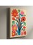 Modern Tarzı Çiçek Buketli Soyut Sanat Tablosu 1