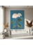 Modern Minimalist Hortensia Çiçeği Tablosu 4