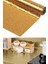 2 Metre Kendinden Yapışkanlı Silinebilir Mutfak Tezgah Üstü Sticker Folyo Gold Renk (5263) 4