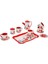 Nessiworld 4939 Sun-Yfn-Lch-Metal Çay Seti Çiçek Dsn 2A 12PRÇ 4