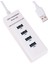Çok Amaçlı 4 Port Girişli Güçlü USB 3.0 Port Çoklayıcı Adaptör Switch Splitter Hub 1.2m Kablo ( Lisinya ) 4