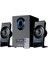 Mıkado MD-1700BT 2+1 Siyah Usb+Sd+Fm+Bt Destekli Uklı Multımedıa Speaker - Hoparlör ( Lisinya ) 1