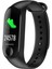 Renkli Ekranlı Akıllı Bileklik, Adımsayar, Uyku ve Kalp Ritim Takibi, Siyah 1