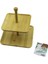 Kare 2 Katlı Ahşap - Bambu Servis Sunum Tahtası 20X20CM -- 25X25CM 1
