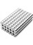 100 Adet 4x4 mm Yuvarlak Neodyum Mıknatıs N35 Güçlü Magnet Nikel Kaplama 4