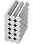 50 Adet 8X3MM Yuvarlak Neodyum Mıknatıs Güçlü Nikel Kaplamalı Kaliteli Dayanıklı Magnet 4