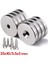 10 Adet 25X10/5X5,5 mm Neodyum Mıknatıs Havşa Delikli Magnet Vida Atılabilir N35 Nikel Paslanmaz 4