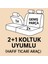 Renault Laguna 1 1994-2001 – Ticari Araç 2+1 Uyumlu Monaco Serisi Eviza Koltuk Kılıfı – Siyah/beyaz, Kolay Montaj 5