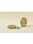 Biye Saten Katlı 026 Yeşil 2 cm 25 Metre %100 Polyester 1
