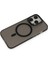iPhone 14 Pro Max Frost Standlı Magsafe Kapak - Siyah 4