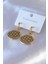316L Çelik Gold Renk Lotus Model Kadın Küpe - Lisinya 1