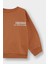 Erkek Bebek Bisiklet Yaka Baskılı İçi Yumuşak Tüylü 2'li Sweatshirt F0955A525AU 6