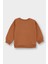 Erkek Bebek Bisiklet Yaka Baskılı İçi Yumuşak Tüylü 2'li Sweatshirt F0955A525AU 7
