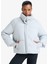 Fit Su Geçirmez Regular Fit Dik Yaka Reglan Kol Kışlık Şişme Mont A1550AX25WN 1