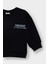 Erkek Bebek Bisiklet Yaka Baskılı İçi Yumuşak Tüylü 2'li Sweatshirt F0955A525AU 3