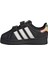 AJQ2806 Adidas Superstar LED Lıghts Cf I Bebek Spor Ayakkabı Siyah 4