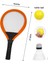 Badminton Seti ve Soft Tenis Topu - Rkt-35 - Turuncu (Lisinya) 1