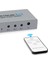 3-Port Toslink Anahtarlama Dijital Optik Audio Anahtarlayıcı 3x1 Ir Uzaktan Kumandalı Alüminyum Spdıf Switcher (Yurt Dışından) 2