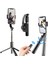 Gimbal Stabilizer Selfie Stick Foldable Kablosuz Tripod, Bluetooth Enstantane Monopod ile Ios Android (Yurt Dışından) 2