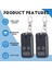 2pcs Garaj Kapı Açıcı Uzaktan Kumanda Liftmaster 890MAX, Garaj Kapısı Uzaktan Kumanda 3-Button Mini Anahtar Zinciri (Yurt Dışından) 4