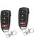 4pcs Universal Çoğaltıcı Uzaktan Garaj Kapısı Uzak, Kapı Uzaktan Uzak, Uzaktan Kumanda Anahtarı Fob, Yedek Garaj Kapısı (Yurt Dışından) 3