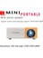 Okul Sezonu Çok Fonksiyonlu Sınıf Mini Projektör LED Mini Kablosuz 1080P Hd Projektör Ab Fişi, Black-White (Yurt Dışından) 4