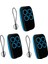 3pcs 250-913MHZ Garaj Uzaktan Kumanda Dekoratör Çok Frokensli Kopya Uzaktan Kumanda Evrensel Kapı Açıcı Mavi (Yurt Dışından) 1