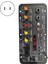 DC10-II 12V Ev Karaoke Açık Araba Ses Subwoofer Amplifikatör Kartı Bluetooth Ekran Amplifikatör Kartı Abd Fişi (Yurt Dışından) 2