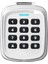 Çok Frekanslı 280-868MHZ 280-868MHZ Kapı Goraj Kapısı Kablosuz Tuş Takımı Kodu Uzaktan Kumanda Açıcı (Beyaz) (Yurt Dışından) 1