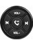 Kablosuz Bluetooths Uzaktan Kumandalı Araba Motosiklet Bisiklet Medya Düğmesi Mp3 Müzik Çalar Ios Android Telefon Tablet (Yurt Dışından) 2