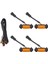 Toyota Tacoma Trd 2016 -2020 Ön Izgara Aydınlatma LED Izgara Işıkları Kit 4 Pc (Amber Shell Sarı Işık) (Yurt Dışından) 2