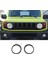 Suzuki Jimny Için Araba Ön Turn Sinyal Işık Kapağı Döşeme 2019 2020 2021 2022 2023 2024 Aksesuarlar Siyah (Yurt Dışından) 4