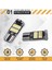 10PCS W5W T10 LED Ampuller 4014 26SMD Araba Iç Kubbe Çatı Lambası Plakası Sinyal Lambası Kuyruk Kutusu Ampuller 12V Beyaz Işık (Yurt Dışından) 4