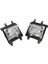 2pcs Kristal Berraklığında Lens Kapağı Ön Tampon Sis Lambaları Bmw E30 318I 318I 325I 325IS 325E 325ES 325IX (Yurt Dışından) 5
