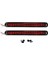 2pcs 10INCH 15 LED Römork Işığı LED Durdurma Trail Işık Üçüncü Fren Çubuğu Şeridi Ağır Hizmet Tekneleri Kamyonlar Kırmızı (Yurt Dışından) 1