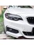 Bmw 2 Serisi Için F22 F23 2015-2019 Ön Far Kapağı Garnitür Şerit Kaş Kapağı Döşeme Sticker Gloss Siyah (Yurt Dışından) 3