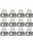 12PCS Riccar R25 Serisi R25S, R25D, R25P Vakum Dik Vakuumları Temizlik Filtre Parçası R25HC-6 (Yurt Dışından) 1