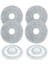 Roborock Q REVO/P10 Robotik Elektrikli Süpürge Aksesuarları Kiti Yedek Parçalar Için Braket ile Paspas Bez Pedi (Yurt Dışından) 1