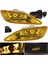 Toyota Için Halojen Ampul Kablo Demeti ile Amber Lens Ön Sis Fark Lambalar Montajı 81220-AA011 81210-AA011 (Yurt Dışından) 4