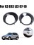 2pcs Lamba Kaput Astarlı Siyah Sis Lamba Lambası Trim Sürüş Işık Kapağı Bmw X3 E83 Lcı 2007-2010 (Yurt Dışından) 5