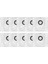Conga 7490 Ölümsüz / 8290 Ölümsüz Vakum Süpürge Kablosuz Vok Yedek Parçaları Için Yedek Vakum Toz Torbası 4 Pcs (Yurt Dışından) 3