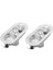 2pcs Araba Styling Yan Işaretleyici Sinyal Sinyal Işık Lambası Tekrarlayıcı Leon 2000-2006 1J0949117 (Yurt Dışından) 1