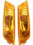 Araba Amber Yan Marker Göstergesi Jeep Liberty Için Gündüz Işığı ile Amber 2005-2007 55156766A 55156767AD (Yurt Dışından) 2