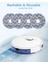 Ecovacs Için Aksesuar Kiti Deebot X1 Ecovacs Deebot X1 Turbo Vakum Süpürücü Için Yedek Parçalar (Yurt Dışından) 3