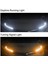 Araba LED Işık Çubuğu, Beyaz Dönüş Sinyali Sarı Işık Su Geçirmez Araba Kamyon Suv Için Gündüz Çalışma Işık Çubuğu, 24 Inç, 2pcs (Yurt Dışından) 3