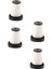 Grundig VCH9629 VCH9630 VCH9631 VCH9632 Için 4 Pcs Hepa Filtreleri - Parçaların Değiştirilir No. 9178008590 (Yurt Dışından) 3