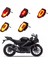 Motosiklet Arka LED Dinamik Fren Işığı Yamaha R15 V3 2017-2022 V4 R15M 2023+ Dönüş Sinyal Işığı (Yurt Dışından) 5