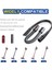 Dyson V7 V8 V8 V8 V10 V11 V15 Için Hortum Aksesuarları, Esnek Crevice Nozul Adaptör Hortum Kiti Temizleme Köşeleri ve Alanı (Yurt Dışından) 3